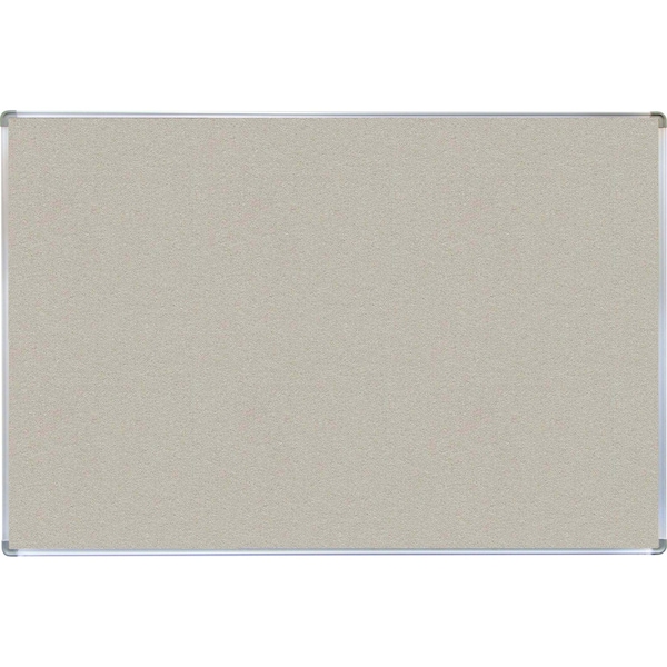 VIC Cork Bulletin Board with Euroframe Design 36"x48" Oyster Shell